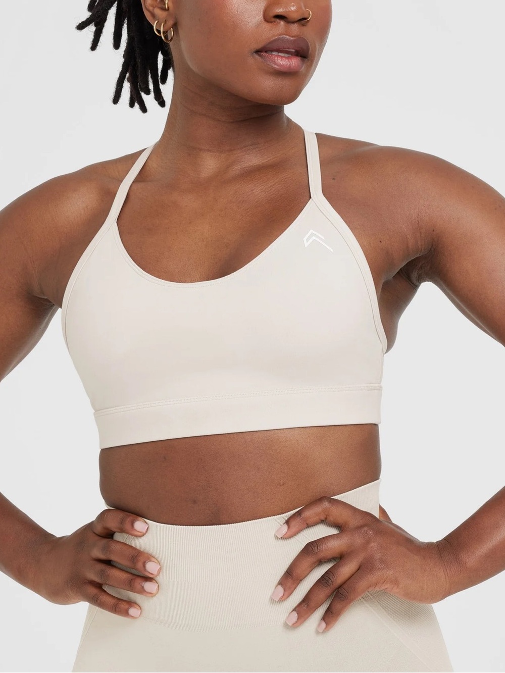 NWT Oner Active Everyday Sports Bra in Vanilla Cream Size XXL